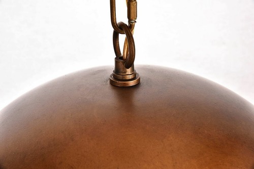 Pendant Chandelier Vintage Brass Rustic Farmhouse Kitchen Island Ceiling Light - Picture 6 of 7