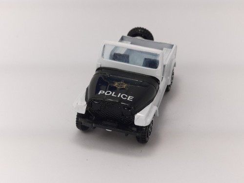 Off-Road Police Jeep 1/64 Diecast Diorama Model Yatming 1608 Mint  K84 - Picture 8 of 11