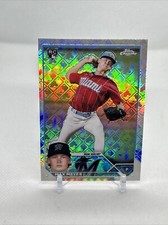 2023 Topps Chrome Logofractor Max Meyer RC Rookie Card #104 Miami Marlins