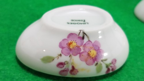 Vtg Limoges WREN WITH FLOWERS Egg Shaped Trinket Box=2.5" long=Porcelain - Picture 8 of 14