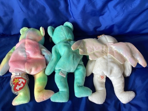 Ty Beanie Baby Mixed Lot of 3 Bears - Pre-owned - Picture 2 of 11