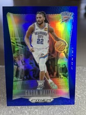 2023-24 Panini Prizm Deca Cason Wallace RC Rookie Blue /149