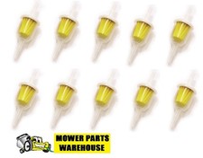 10 REPLACEMNT UNIVERSAL KOHLER JOHN DEERE FUEL FILTER 715960 25 050 03S 109585
