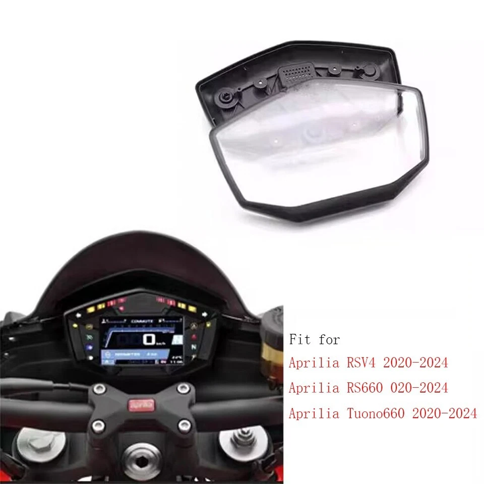 Nuevo tacómetro odómetro medidor carcasa apto 2020-2024 Aprilia RS660 RSV4 Tuono 660 Foto 2 de 4