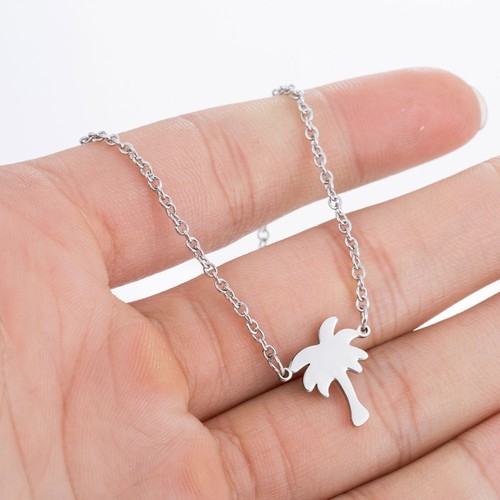 2 Pcs Palm Tree Charm Tropical Pendant Necklace Palm Tree Pendant - Picture 12 of 12