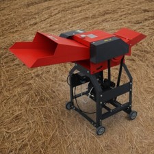 220V Hay Cutter Pulverizer 6-blade Grass Corn Wheat Straw Crushing Machine