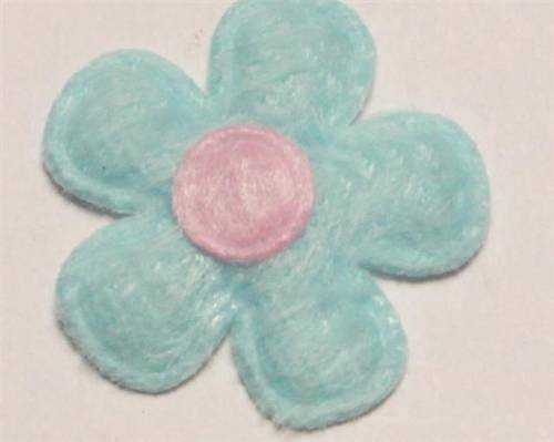 2 Tone Satin Flowers Spot 25mm Craft Making Decorations 9 COLOURS BUY 8 16 602D - Picture 12 of 19