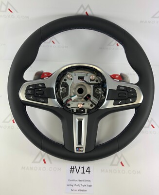 NEW OEM BMW M F90 F91 F92 M5 M8 G30 G15 Steering Wheel M1 M2 Vibration V14