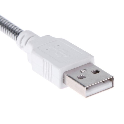 USB Stecker auf Buchse Verlängerung LED Licht Adapter Kabel Metall Flexibler Schlauch - Bild 12 von 12