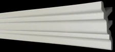 Decorative Crown Molding DIY Glue Up White Styrofoam Lot of 4 (32lft) ED553