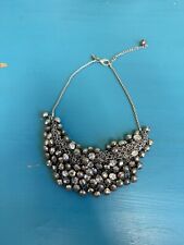 Coast silver beaded necklace