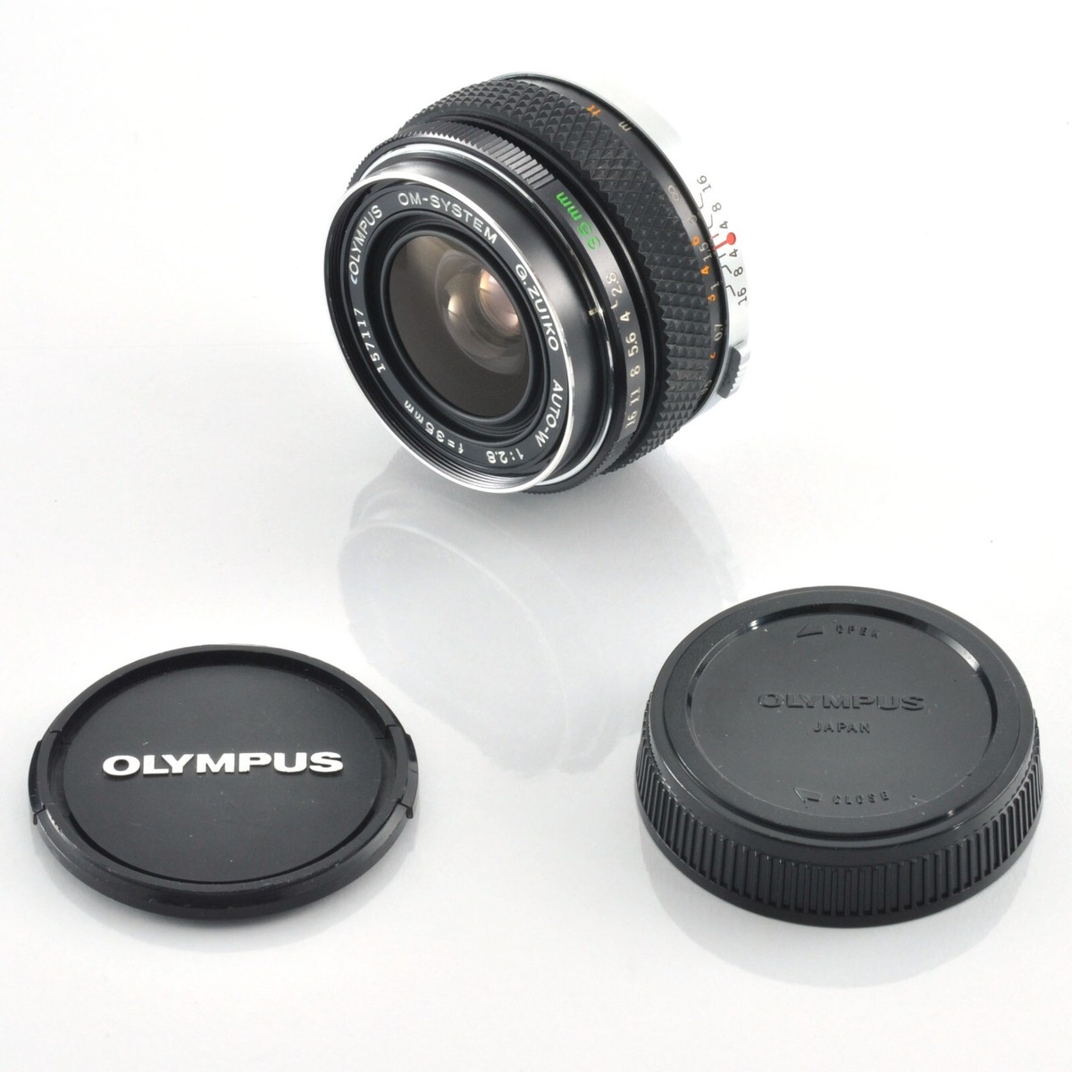 Olympus G.Zuiko Auto-W 35mm f/2.8 Wide Angle OM Lens from