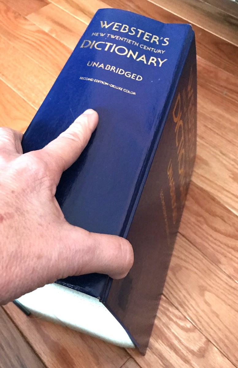 Webster's New Twentieth Century Dictionary Unabridged 2nd Edition