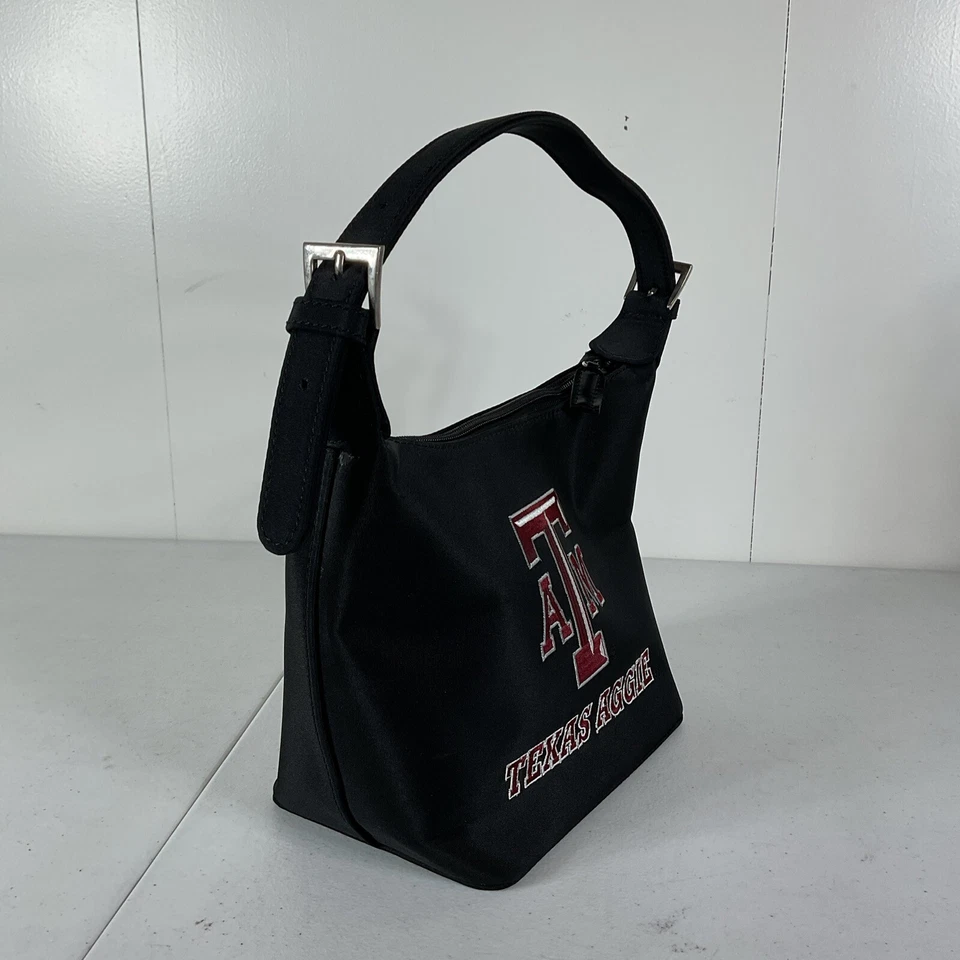 Texas A&M AM Aggies Espalda Mini Bolso de Hombro Cartera Vintage Años 90 Sandol Foto 2 de 4
