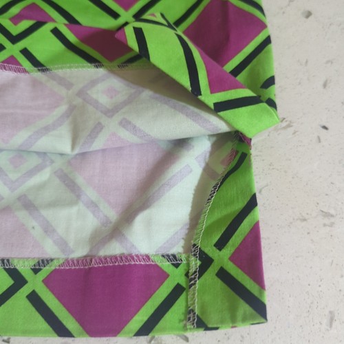 Loud mouth Golf StretchTech Skort Purple Green Diamond Size 4 - Picture 7 of 10