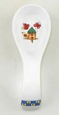 International Tableworks Sunshine Garden Spoon Rest ~ T128