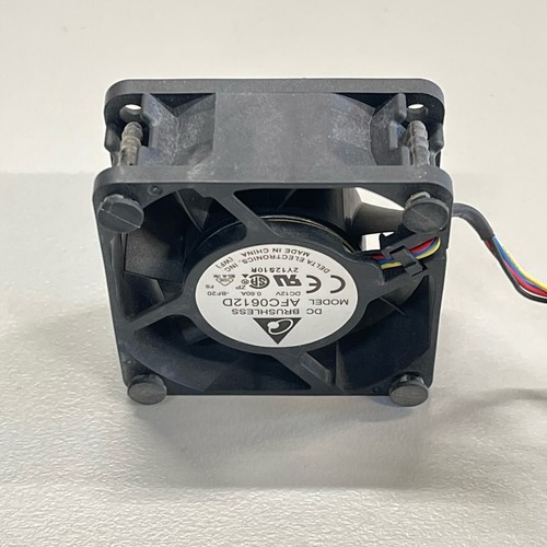 HP Compaq Elite 8300 60mm 12V 0.60A 4-Pin Cooling Fan 689376-001 DELTA AFC0612D - Picture 7 of 7