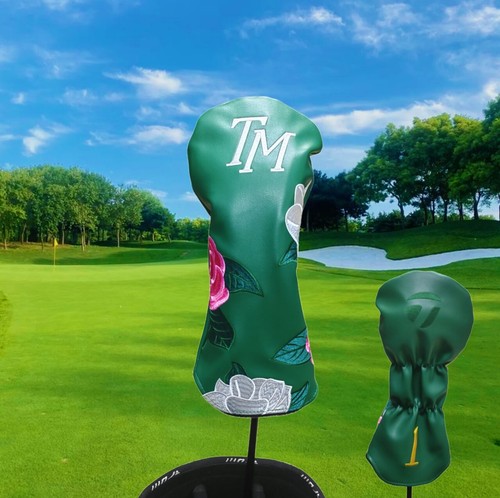New Taylormade-Masters Flower Limited Golf Driver Wood Hybrid Putter Cover 135X - Bild 22 von 28