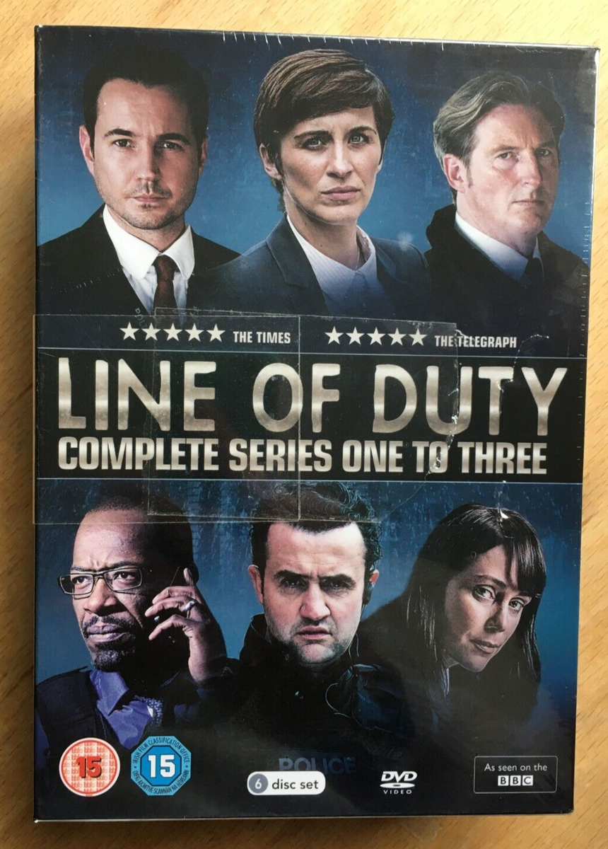 Line Of Duty - Series 1-3 - Complete (DVD, 2016) for sale