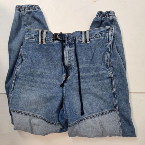 Urban Outfitters BDG Women's Size L Patchwork Jogger Jeans 100% Cotton High-Rise - Picture 5 of 10