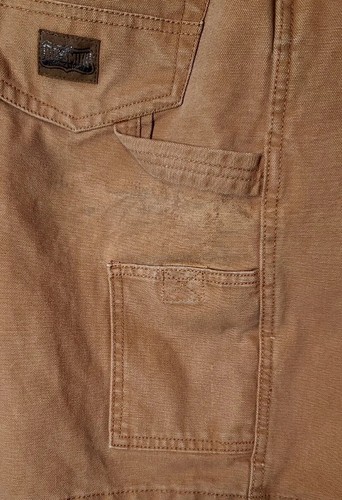 Big Smith Workwear Carpenter Shorts Mens 40 Distressed Fabric Vintage  - Picture 6 of 6