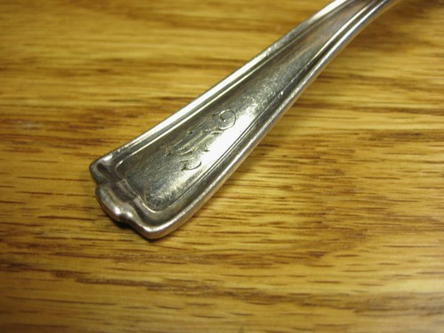 Antique Silver Plated Rogers Bros XS Triple 1947 Gravy Spoon Ladle 5.5" - Picture 2 of 7