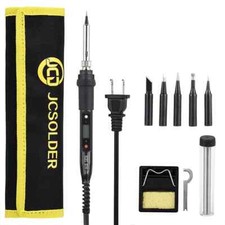 JCD 80W Electric Soldering Iron Adjustable Temperature Replaceable Soldering