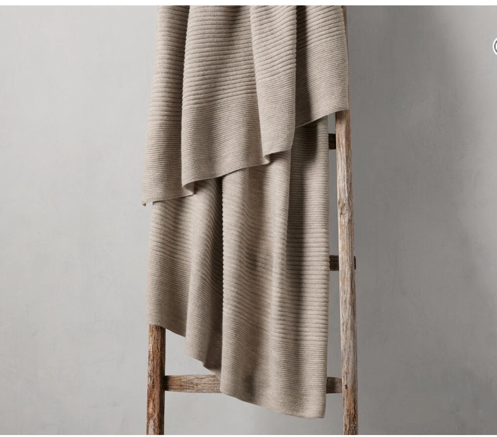 Arhaus Rib Knit Throw - Thumbnail 3