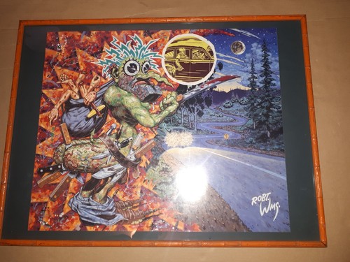 ROBERT WILLIAMS WHILE TRAVELLING NEAR OR TRAVELLING FAR 1990 POSTER - Picture 3 of 4