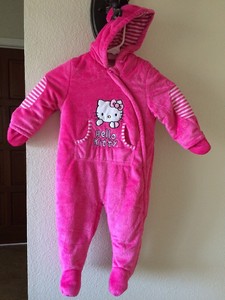 hello kitty snowsuit