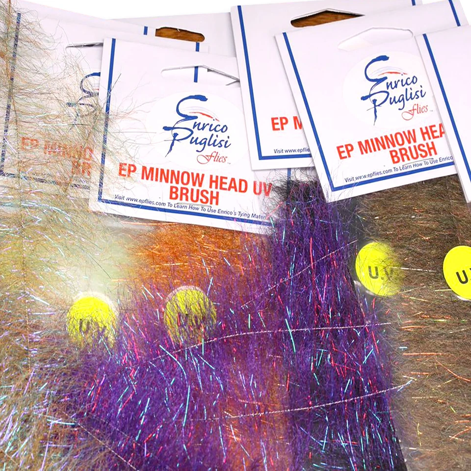 EP MINNOW HEAD CEPILLO 1.5" - Material de pez cebo de agua salada para atar moscas Enrico Puglisi Foto 2 de 2