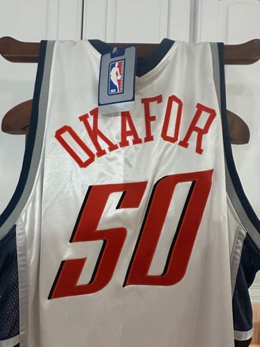 Charlotte Bobcats Authentic Team Issued Pro Cut Jersey UCONN Okafor Hornets - Picture 7 of 11