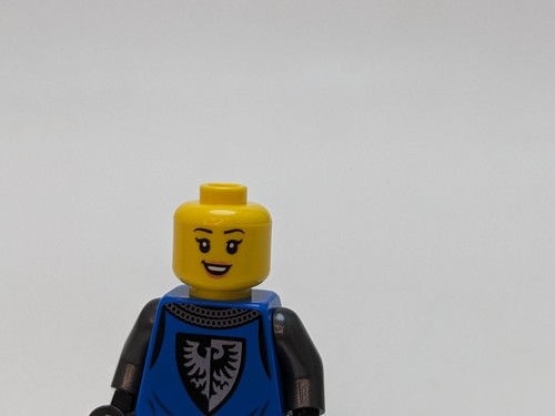 LEGO Castle Minifigure Black Falcon Knight + Horse + Barding Lion Knights lot - Picture 15 of 21