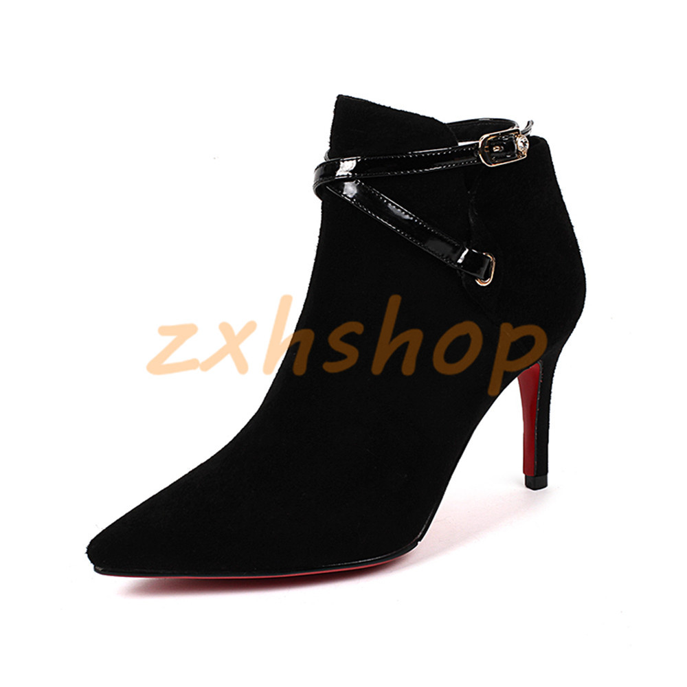 Edel Cross Riemchen Damn Ankle Boot High Stilettos Stilettos Stilettos Heels Winter Party Spitz Zehe 007c12 Edel Cross Riemchen Damn Ankle Boot High Stilettos Stilettos Stilettos Heels Winter Party Spitz Zehe 007c12