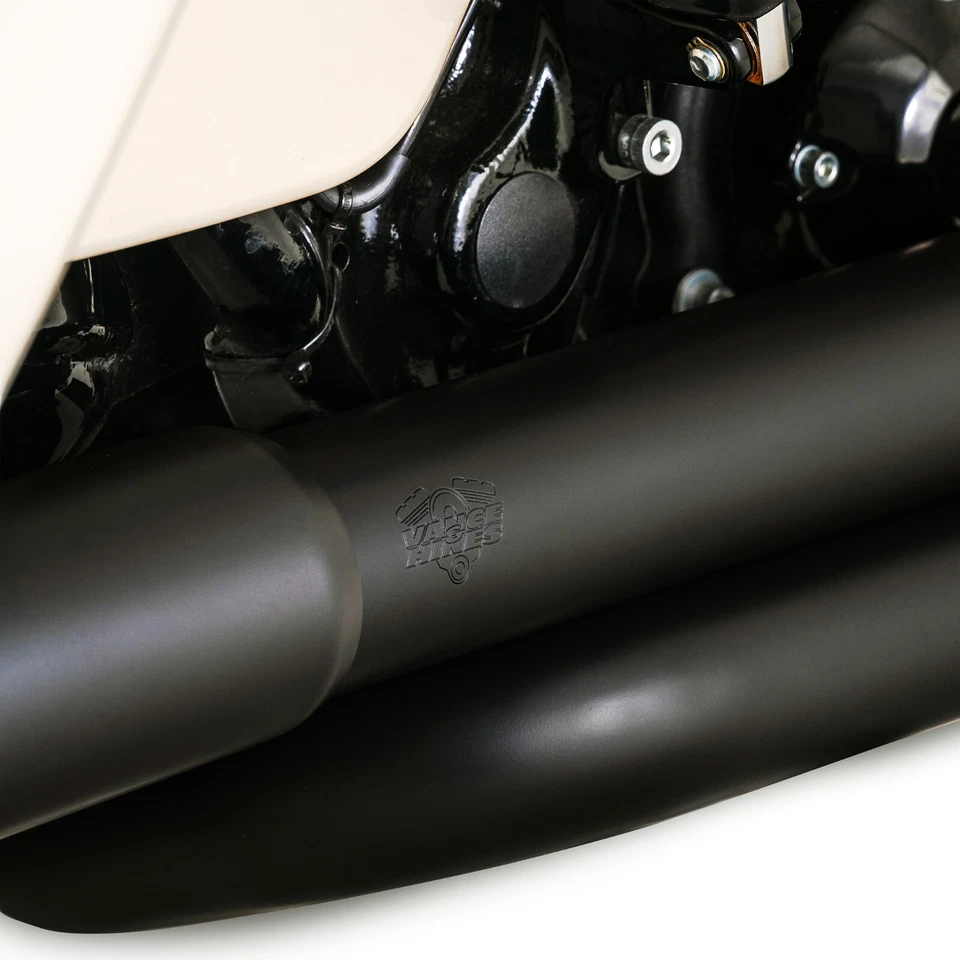 Vance & Hines Dresser Dual Header Exhaust Kit For 17-23 Harley Davidson Touring Foto 2 de 4