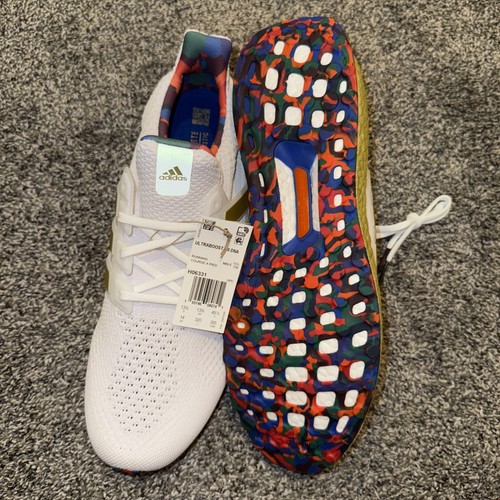 Adidas UltraBoost 5.0 DNA Title Laufschuhe – weiß/gold – H06331 Herren Größe 14 - Bild 6 von 6