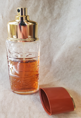 Opium YVES SAINT LAURENT Eau De Toilette SPRAY 1.6 oz Perfume 70% Full Vintage - Picture 5 of 5