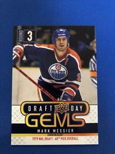 2009-10 UPPER DECK DRAFT DAY GEMS #GEM-14 MARK MESSIER EDMONTON OILERS