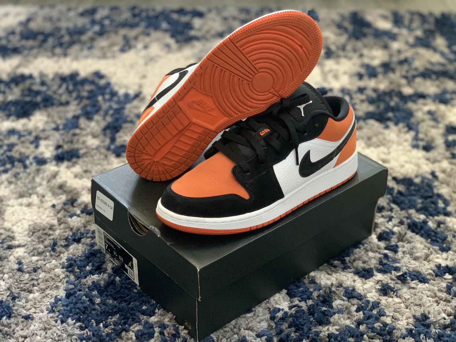 美品】AJ1 SHATTERED BACKBOARD 黒×オレンジ - www.senzailbanco.it