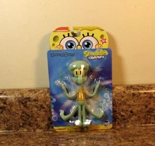 SpongeBob SquarePants SQUIDWARD Bendems Figure 5"  Bendable Bend Ems NEW