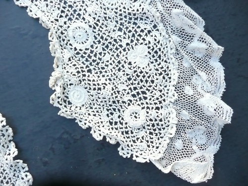 antique IRELAND LACE COLLAR - Picture 5 of 7