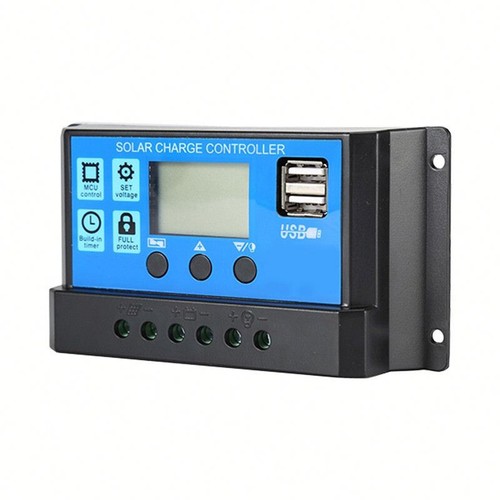 SPARK 100W 200W Solar Panel Kit 12V 30A Controller Mono RV Van Motorhome Boat - Picture 5 of 16