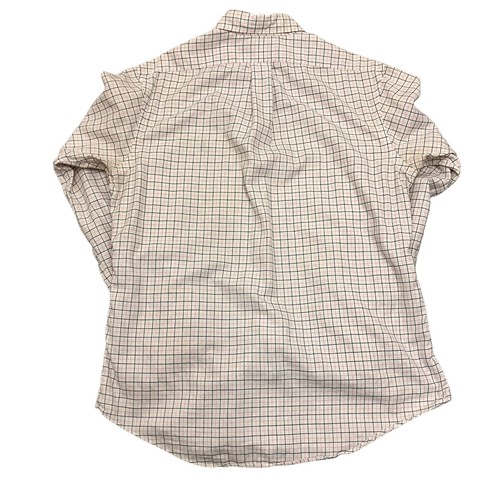 Ralph Lauren Shirt Check Mens L Custom Fit 100% Cotton Long Sleeve Button Up - Picture 8 of 15