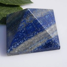 Natürliche Lapis lazuli Pyramide Kristall Chakras Quarz Punkt Heilung 1 Stück