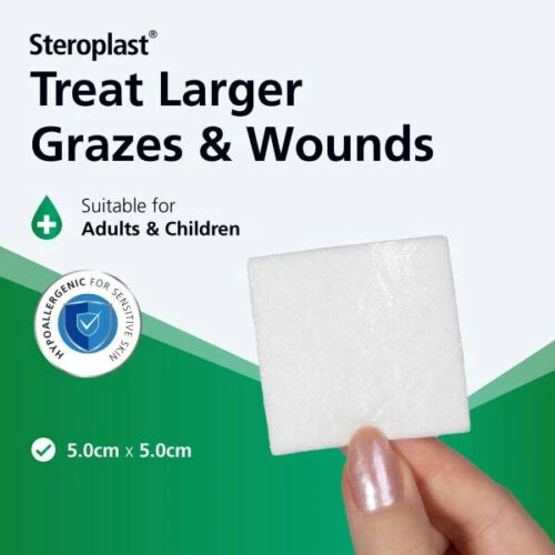 Non-Adhesive Wound Dressing 5cm x 5cm - Pack of 5 - Picture 6 of 7