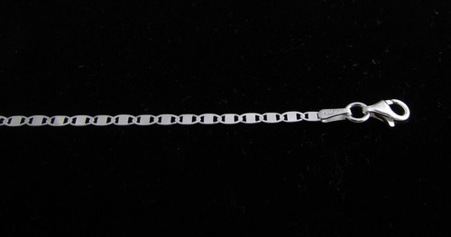 sterling silver thick Wave chain 3.5mm wide necklace solid silver - Picture 7 of 7