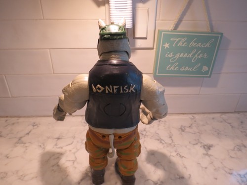 Vintage 2015 Rocksteady 11,5" Playmates TMNT Teenage Mutant Ninja Turtles - Foto 3 di 4