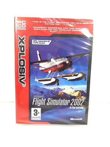Microsoft Flight Simulator 2002 - PC CD-ROM 💿 NEW SEALED - Picture 1 of 2