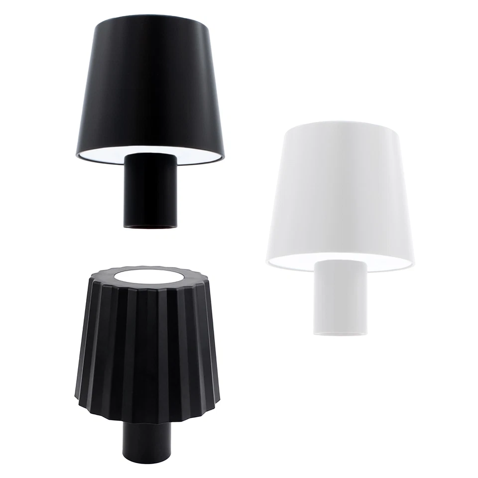 SPETEBO Batería LED Touch Botellas Luz - 3 Modelos - Lámpara de Mesa Decorativa Recargable