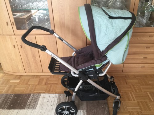 Gesslein F4 Air + Kinderwagen, C1- Lift Softtragetasche, Buggyumbauset, Adapter - Bild 3 von 8
